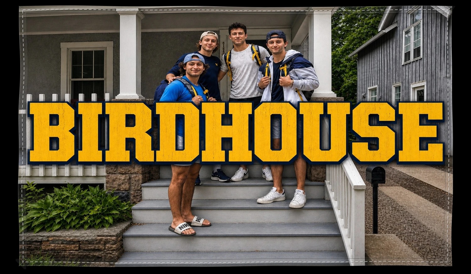 Birdhouse Flag, The piece