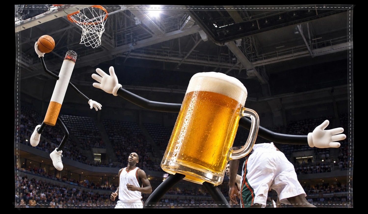 Beer / Cig Oop, The piece