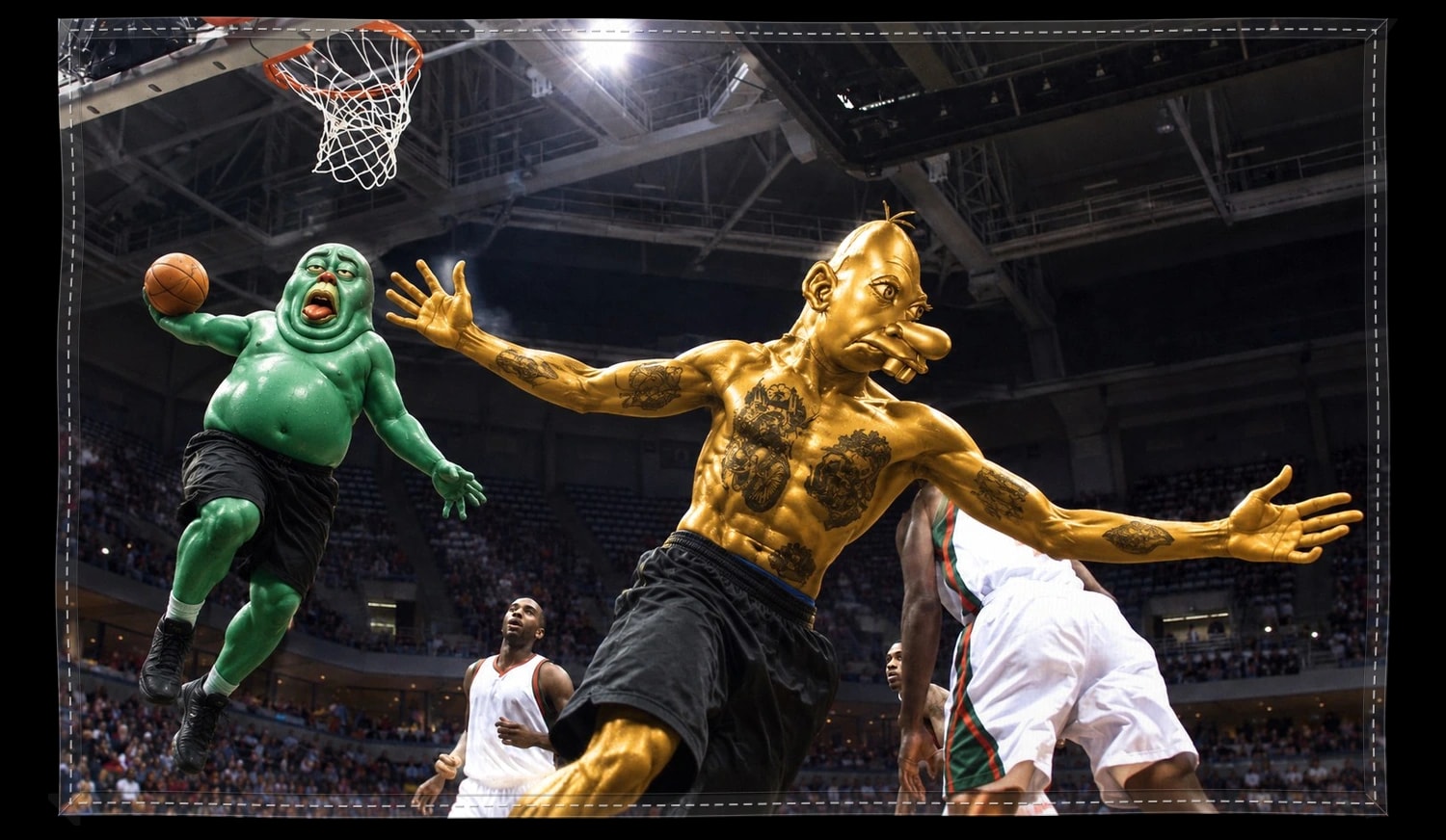 Neegy Dunk, The piece