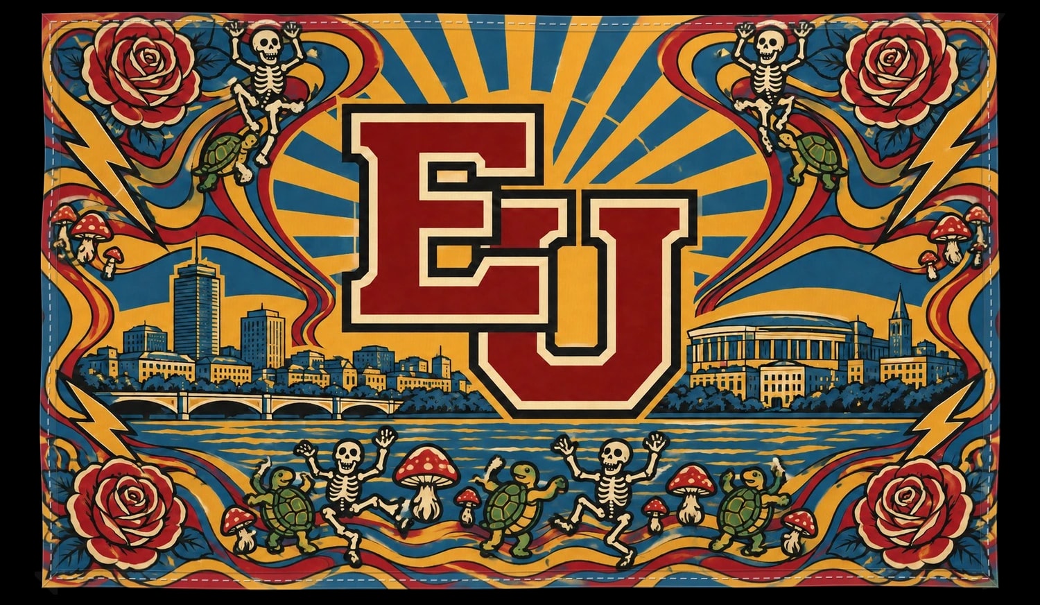 EU Jam Flag, The piece