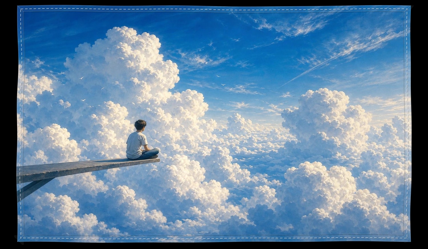 Above the Clouds, The piece