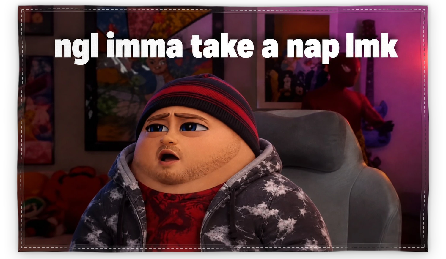 ngl imma take a nap flag