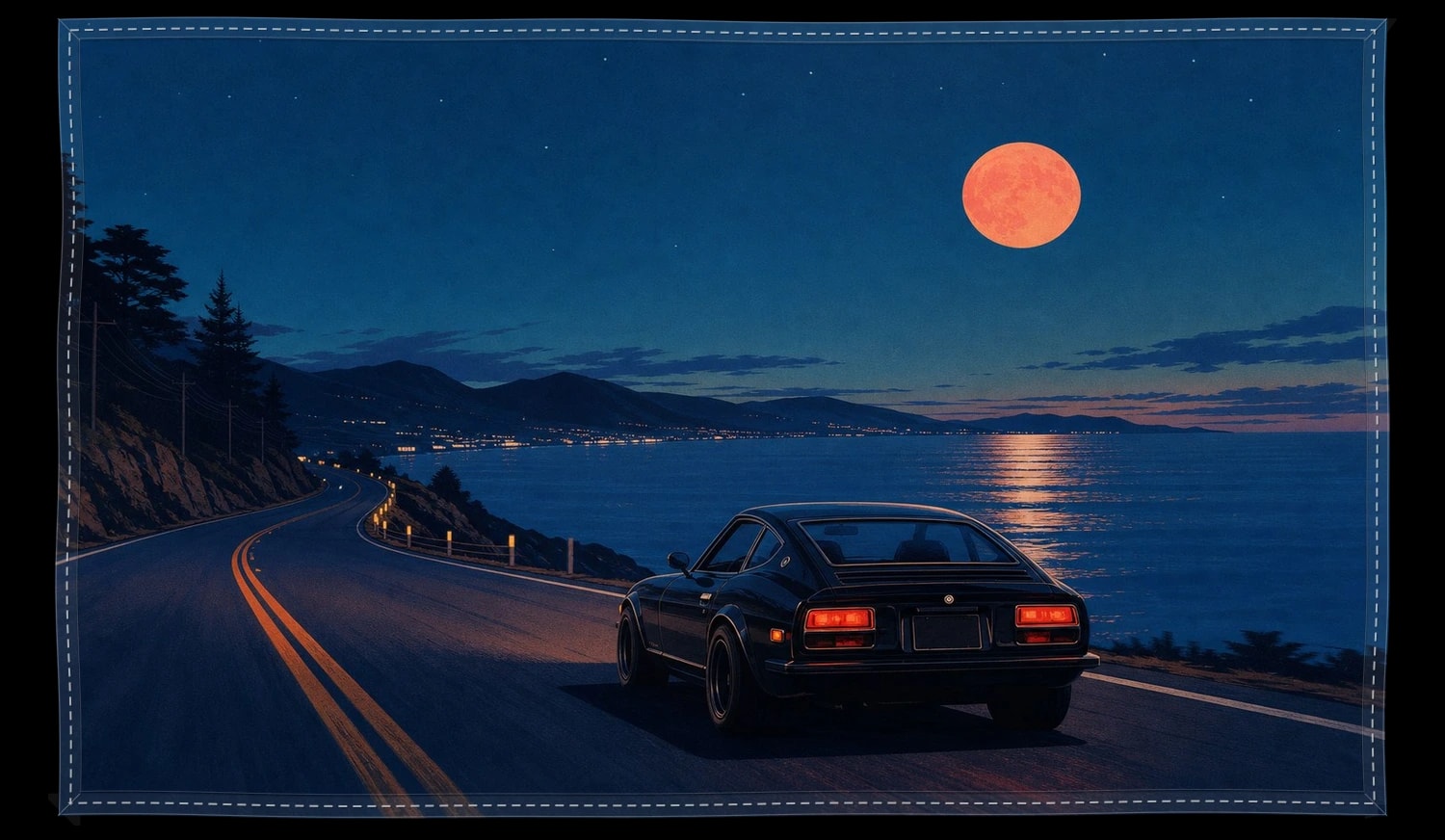 Night Drive, The piece